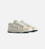 Dunk Low Metallic Jewel Swoosh Womens Lifestyle Shoe - Soft Pearl/Midnight Navy/Midnight Navy/Multi-Color