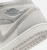 Air Jordan 1 Mid Neutral Grey Mens Lifestyle Shoe - Neutral Grey/Sail/Smoke Grey