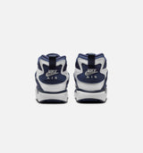 Air Diamond Turf White And Metallic Silver Mens Lifestyle Shoe - White/Fire Red/Black/Metallic Gold