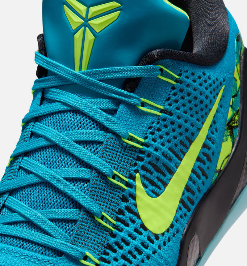 Kobe 9 Elite Low Protro Mens Basketball Shoe - Turquoise/Volt