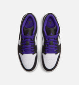 Air Jordan 1 Low Mens Lifestyle Shoe - White/Black/Dark Concord
