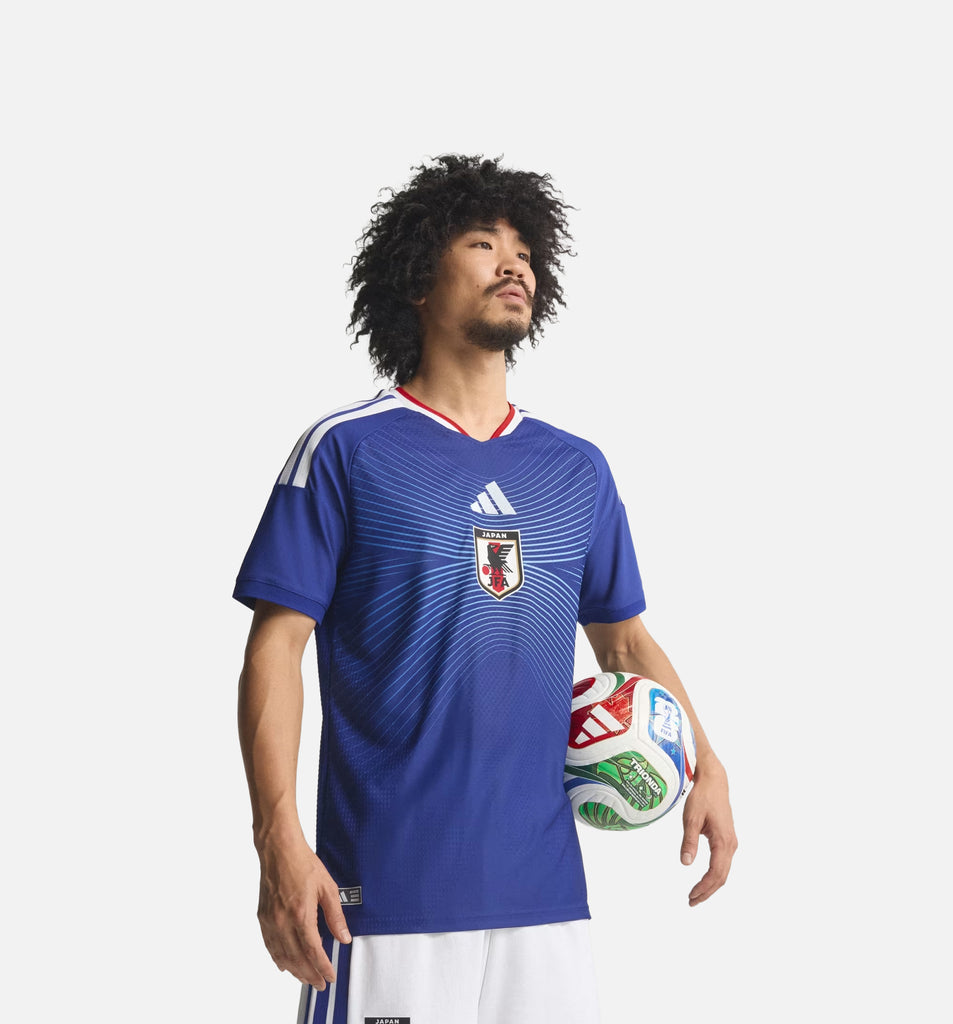 ADIDAS Japan 26/27 Home Authentic Mens Jersey - Japan Blue/Ash Blue