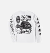 Team Changes Mens Long Sleeve Shirt - White