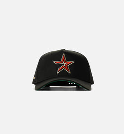 NEW ERA 70994268
 Houston Astros Logo 940AF Snapback Mens Hat - Black/Red Image 0