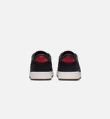 Air Jordan 1 Retro Low OG Laser Black And Varsity Red Grade School Lifestyle Shoe - Black/Varsity Red/Summit White