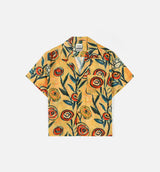 Brush Camp Mens Short Sleeve Shirt - Orange