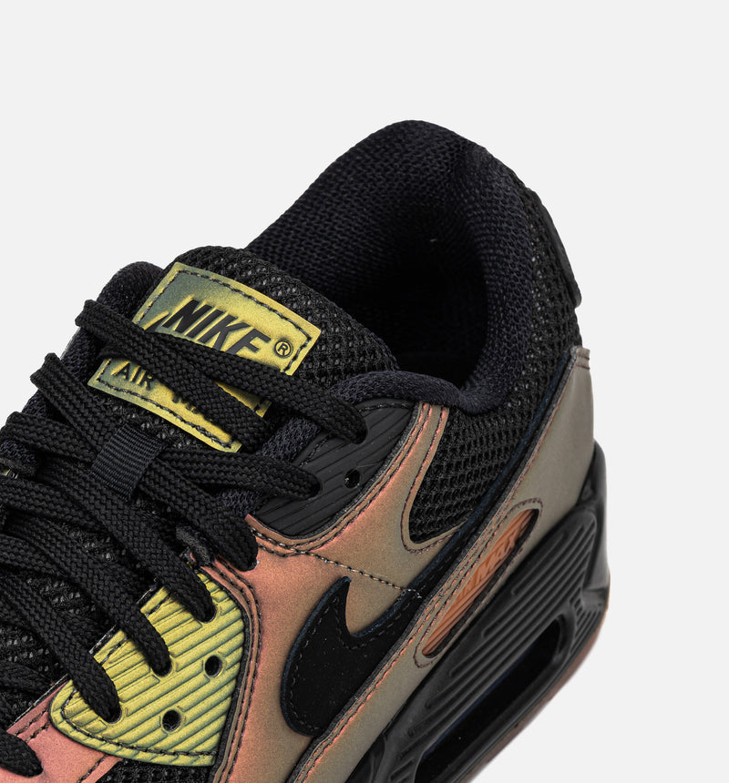 Air Max 90 Russet Mens Lifestyle Shoe - Black/Black/Dark Russet