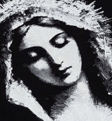 Hail Mary Mens Long Sleeve Shirt (Black/White)