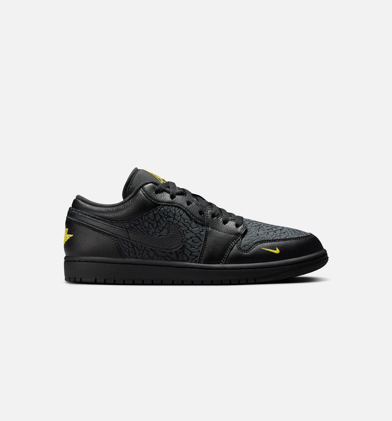 Air Jordan 1 Low SE Mens Lifestyle Shoe - Black/Anthracite/Tour Yellow