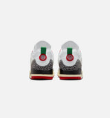 Spizike Low Mens Lifestyle Shoe - White/Black/Sail/Varsity Red