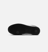 Air Force 1 Low Cracked Leather Mens Lifestyle Shoe - Black/White