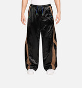 Project F.R.O.G Woven Flow Track Mens Pants - Black/Old Royal/Illusion Green