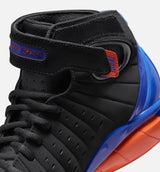Air Zoom Huarache 2K4 Penny Hardaway Mens Basketball Shoe - Black/Varsity Royal/Safety Orange
