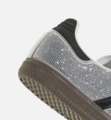 Samba OG Rhinestone Womens Lifestyle Shoe - Crystal White/Crystal White/Silver Metallic