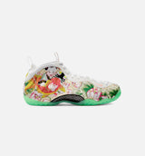 Air Foamposite One Tianjin 2.0 Mens Basketball Shoe - White/Light Poison Green/Black/Lava Glow/Tour Yellow Limit One Per Customer