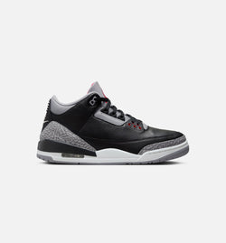 JORDAN DN3707-010
 Air Jordan 3 Retro Black Cement Mens Lifestyle Shoe - Black/Fire Red/Cement Grey/Summit White Image 0