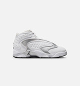 Air Jordan OG Womens Lifestyle Shoe - White/Black/Metallic Silver