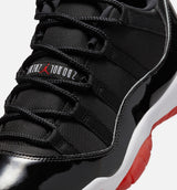 Air Jordan 11 Retro Bred Mens Lifestyle Shoe - Black/Varsity Red/White Free Shipping