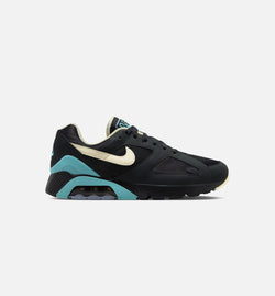 NIKE FJ9259-001
 Air Max 180 Black and Dusty Cactus Mens Lifestyle Shoe - Black/Dusty Cactus/Alabaster Image 0