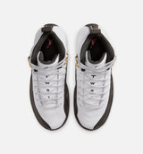 Air Jordan 12 Retro Taxi Grade School Lifestyle Shoe - White/Black/Taxi