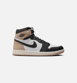 JORDAN FD2596-021
 Air Jordan 1 High OG Latte Womens Lifestyle Shoe - Black/Legend Medium Brown/White/Sail Free Shipping Image 0