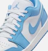 Air Jordan 1 Retro Low Legend Blue Mens Lifestyle Shoe - Legend Blue/White