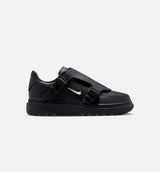 Air Force 1 Luxe Black Mens Lifestyle Shoe - Black/Anthracite/Metallic Silver