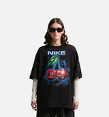 Sportswear Classic Oversized Womens Short Sleeve Shirt - Black