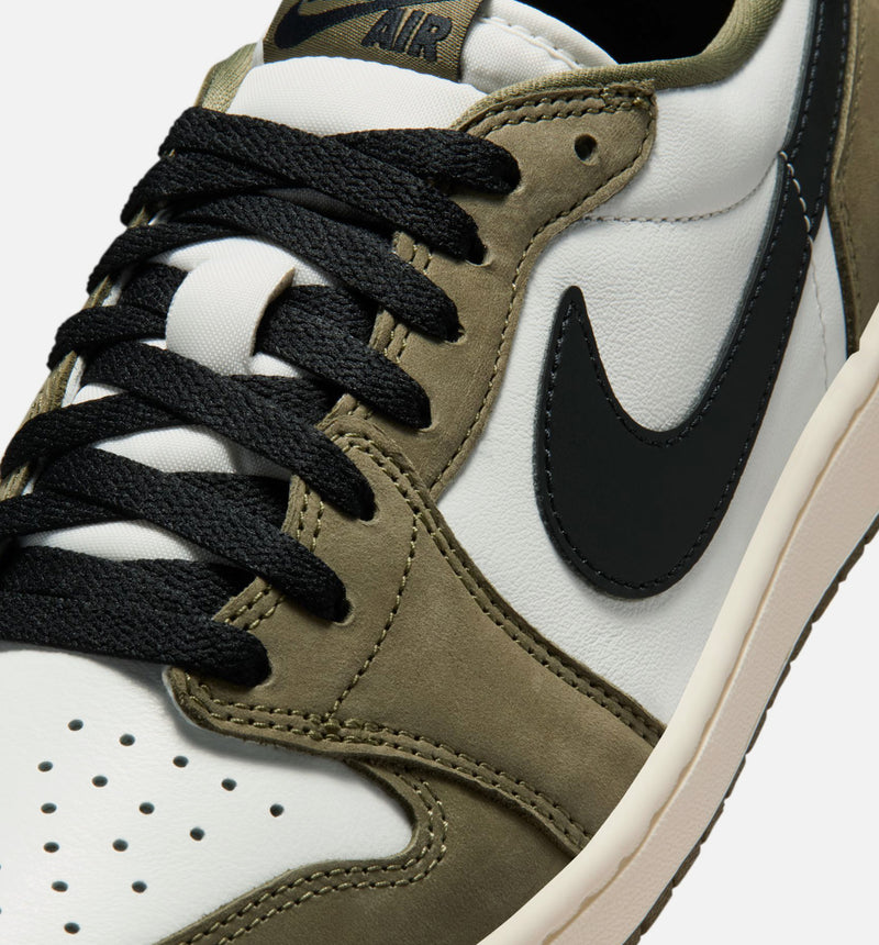 Jordan HQ6998-200 Air Jordan 1 Low OG Medium Olive And Summit
