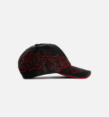 Graffiti Mens Hat - Black/Red