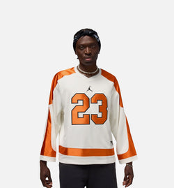 JORDAN HV0109-133
 MJ Collegiate Hockey Mens Jersey - Sail/Starfish/Black Image 0