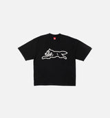 Frank Stud Mens Short Sleeve Shirt - Black