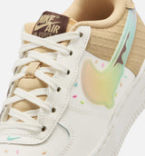 Air Force 1 Ice Cream Grade School Lifestyle Shoe -  Sail/Sesame/Lemon Venom/Multi-Color