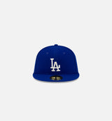 Los Angeles Dodgers Fear Of God x MLB 59Fifty Retro Crown Fitted Mens Hat - Dark Royal