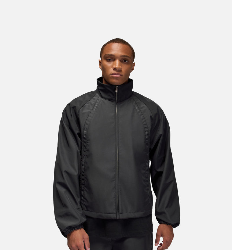 AJ Track Mens Jacket - Off Noir