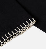 Hail Mary Mens Long Sleeve Shirt (Black/White)