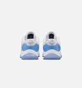 Air Jordan 11 Retro Low University Blue Preschool Lifestyle Shoe - White/University Blue/Black Free Shipping