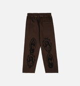 The Ultimate Sacrifice Fleece Mens Sweatpants (Brown/Black)