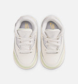 Air Jordan 3 Retro Sail And Jade Aura Infant Toddler Lifestyle Shoe - Sail/Aura/Jade Aura/Iris Whisper