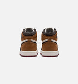 Air Jordan 1 Retro High OG Love Letter Preschool Lifestyle Shoe - Shadow Brown/Team Red/Light British Tan Free Shipping