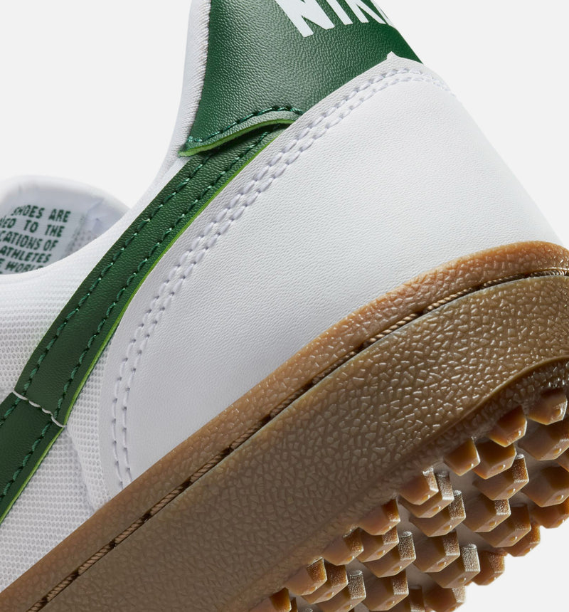 Field General Womens Lifestyle Shoe - White/Gum Dark Brown/Gorge Green