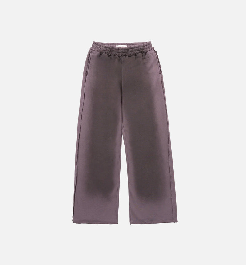 Spray Fleece Womens Sweatpants - Black