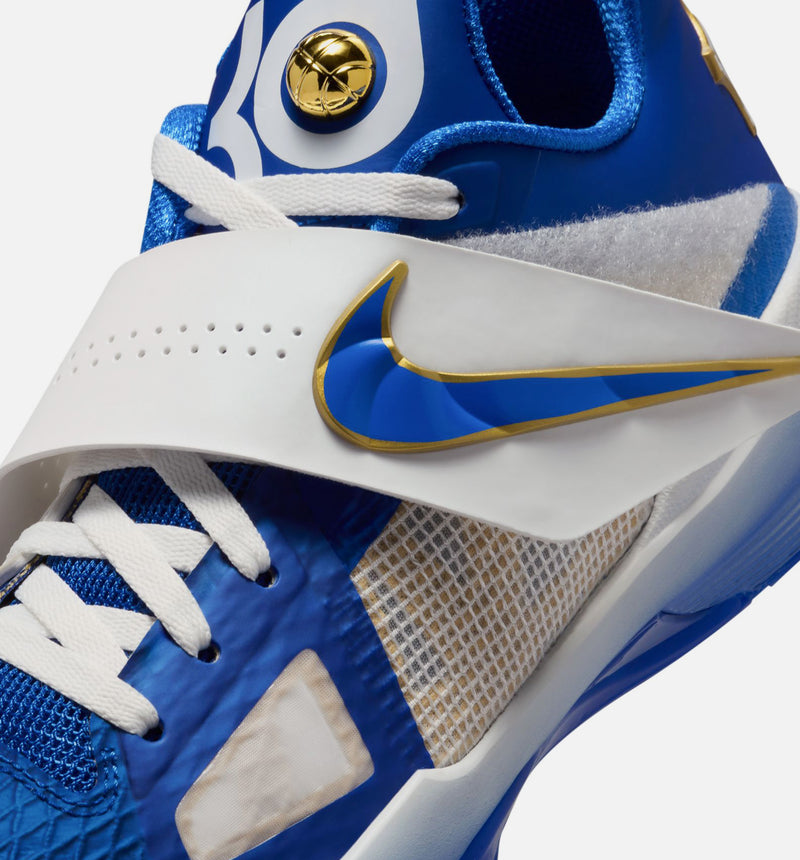 Zoom KD 4 MVP Mens Lifestyle Shoe - Hyper Royal/Summit White/Metallic Gold