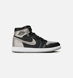 JORDAN FD4810-010
 Air Jordan 1 Retro High OG Satin Shadow Womens Lifestyle Shoe - Black/Medium Grey/White Image 0