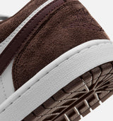 Air Jordan 1 Low Womens Lifestyle Shoe - Cacao Wow/White/Bronze Eclipse