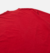 Star Logo Mens Short Sleeve Shirt - Red/White