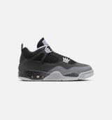 Air Jordan 4 Retro Fear Mens Lifestyle Shoe - Black/White/Anthracite/Black/Pure Platinum Limit One Per Customer