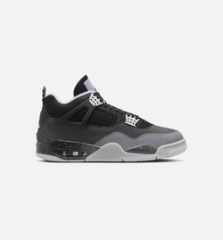 JORDAN FQ8138-002
 Air Jordan 4 Retro Fear Mens Lifestyle Shoe - Black/White/Anthracite/Black/Pure Platinum Limit One Per Customer Image 0