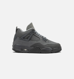 JORDAN HM8965-001
 Air Jordan 4 Retro SE Wet Cement Grade School Lifestyle Shoe - Smoke Grey/Iron Grey/Cement Grey/Particle Grey Image 0