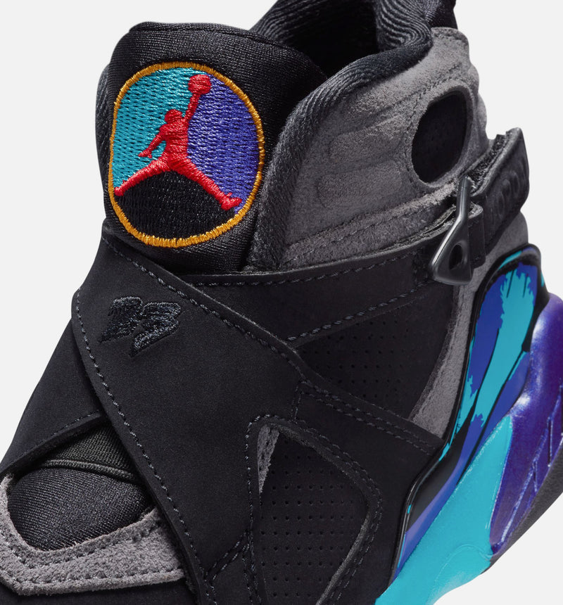 さも Jordan 305369-006 Air Jordan 8 Retro Aqua Preschool